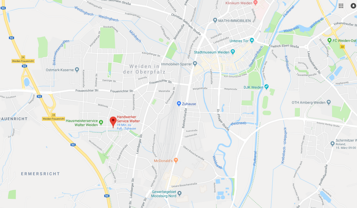 googlemaps hausmeisterservice weiden neustadt waldnaab